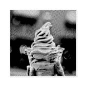 Eiscreme Geburtstagsgeschenk Gummistempel (Prägung)