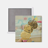 Eiscreme Geburtstagsgeschenk Magnet (Vorderseite/Rückseite)