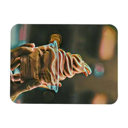 Eiscreme Geburtstagsgeschenk Magnet (Horizontal)