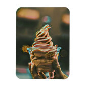 Eiscreme Geburtstagsgeschenk Magnet (Vertikal)