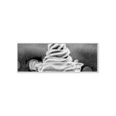 Eiscreme Geburtstagsgeschenk Permastempel (Design)
