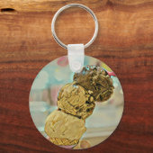 Eiscreme Geburtstagsgeschenk Schlüsselanhänger (Vorderseite)