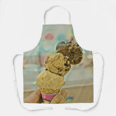 Eiscreme Geburtstagsgeschenk Schürze (Vorderseite)