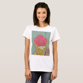 Eiscreme Geburtstagsgeschenk T-Shirt (Vorne ganz)