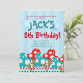 Eiscreme-Geburtstagsparty Einladung (Stehend Vorderseite)