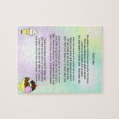 Eiscreme-Gedicht Puzzle (Horizontal)