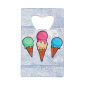 Eiscreme Geldbeutel Flaschenöffner (Vorderseite)