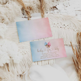 Eiscreme-Gender-Bücher für Kinder Begleitkarte