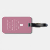 Eiscreme-Gepäckmarke Gepäckanhänger (Rückseite horizontal)