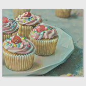 Eiscreme Geschenkpapier (Flach)