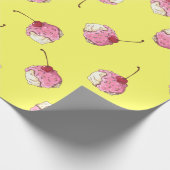 Eiscreme Geschenkpapier (Ecke)