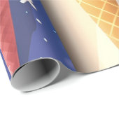 Eiscreme Geschenkpapier (Rolleneckpunkt)