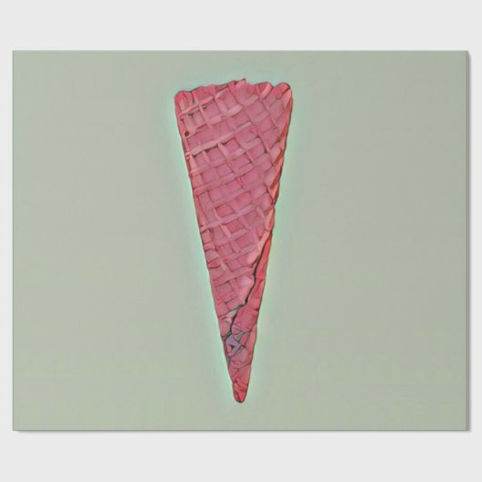 Eiscreme Geschenkpapier (Flach)