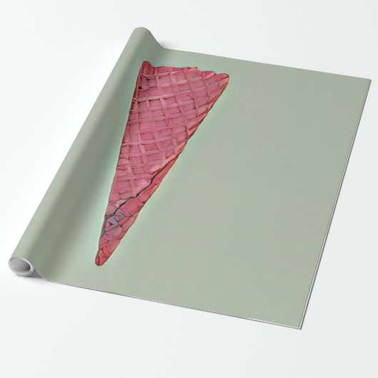 Eiscreme Geschenkpapier (Ungerollt)