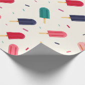 Eiscreme Geschenkpapier (Ecke)