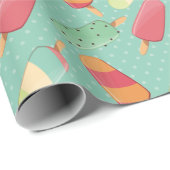 Eiscreme Geschenkpapier (Rolleneckpunkt)