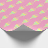 Eiscreme Geschenkpapier (Ecke)