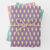 Eiscreme Geschenkpapier Set (Beispiel)