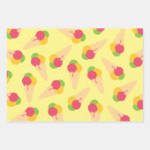 Eiscreme Geschenkpapier Set (Vorderseite 3)