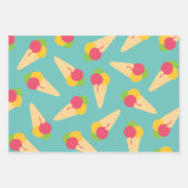 Eiscreme Geschenkpapier Set (Vorderseite 2)