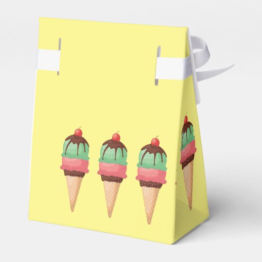 Eiscreme Geschenkschachtel (Rückseite)