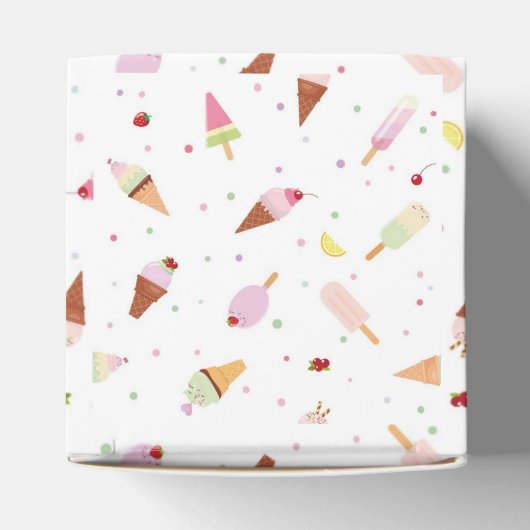 Eiscreme Geschenkschachtel (Oben)