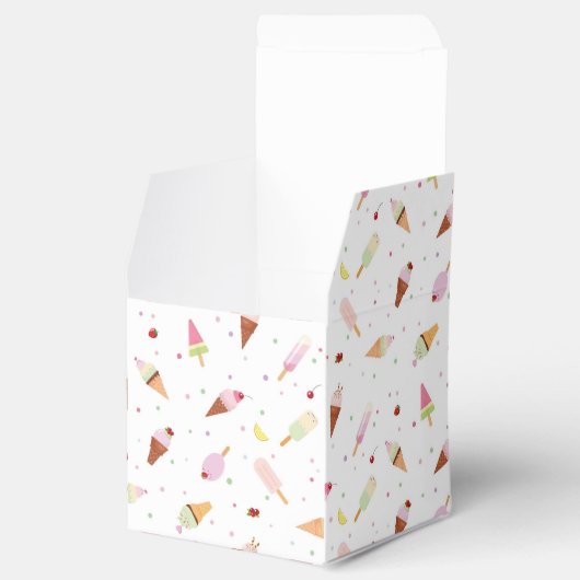Eiscreme Geschenkschachtel (Geöffnet)