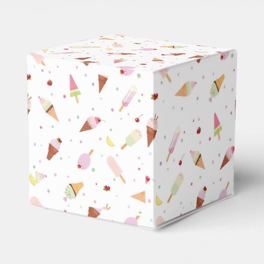 Eiscreme Geschenkschachtel (Rückseite)