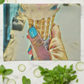 Eiscreme Geschirrtuch (Gefaltet)