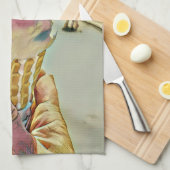 Eiscreme Geschirrtuch (Viertel Falte)