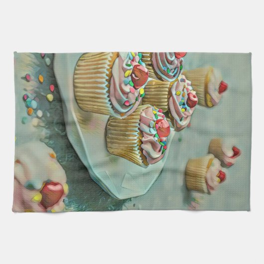 Eiscreme Geschirrtuch (Horizontal)