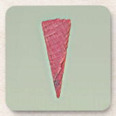 Eiscreme Getränkeuntersetzer (Vorderseite)