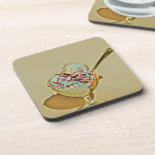 Eiscreme Getränkeuntersetzer (Linke Seite)