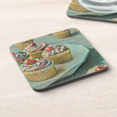 Eiscreme Getränkeuntersetzer (Linke Seite)