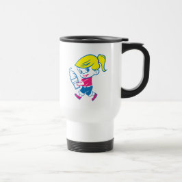 Eiscreme Girl Coffee Travel Mug Reisebecher