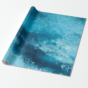 Eiscreme-Gletscher, gefroren Geschenkpapier