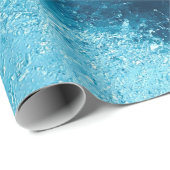 Eiscreme-Gletscher, gefroren Geschenkpapier (Rolleneckpunkt)