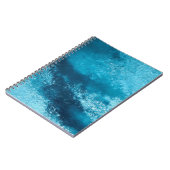 Eiscreme-Gletscher, gefroren Notizblock (Linke Seite)