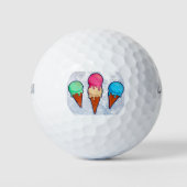 Eiscreme Golfball (Vorderseite)