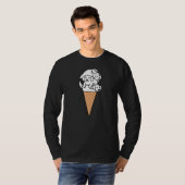 Eiscreme Große Pyrenäen Hund T-Shirt (Vorne ganz)