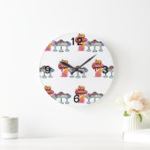 Eiscreme Große Wanduhr (Zuhause)