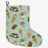 Eiscreme Großer Weihnachtsstrumpf (Vorderseite)