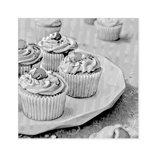 Eiscreme Gummistempel (Prägung)