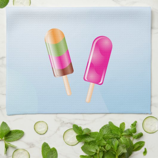 Eiscreme Handtuch (Gefaltet)