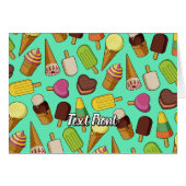 Eiscreme-Hintergrund (Vorderseite (Horizontal))