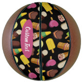 Eiscreme-Hintergrund Basketball (Vertikal)