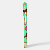 Eiscreme-Hintergrund Case-Mate iPhone Hülle (Rückseite / Links)