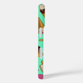 Eiscreme-Hintergrund Case-Mate iPhone Hülle (Rückseite / Rechts)