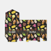 Eiscreme-Hintergrund Geschenkschachtel (Ungefaltet)