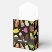 Eiscreme-Hintergrund Geschenkschachtel (Geöffnet)